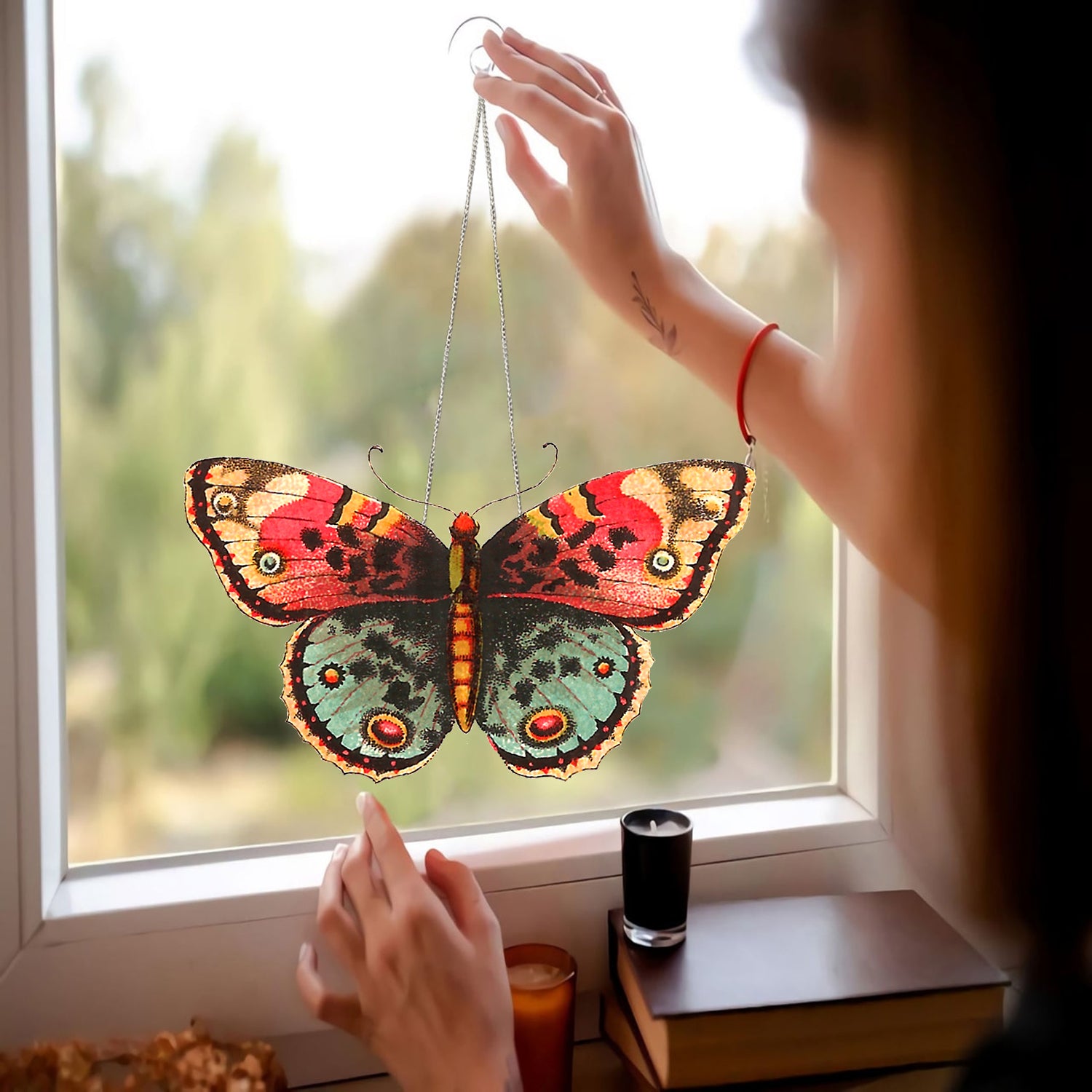 Butterfly 5 Window Mica Decor Home Decoration