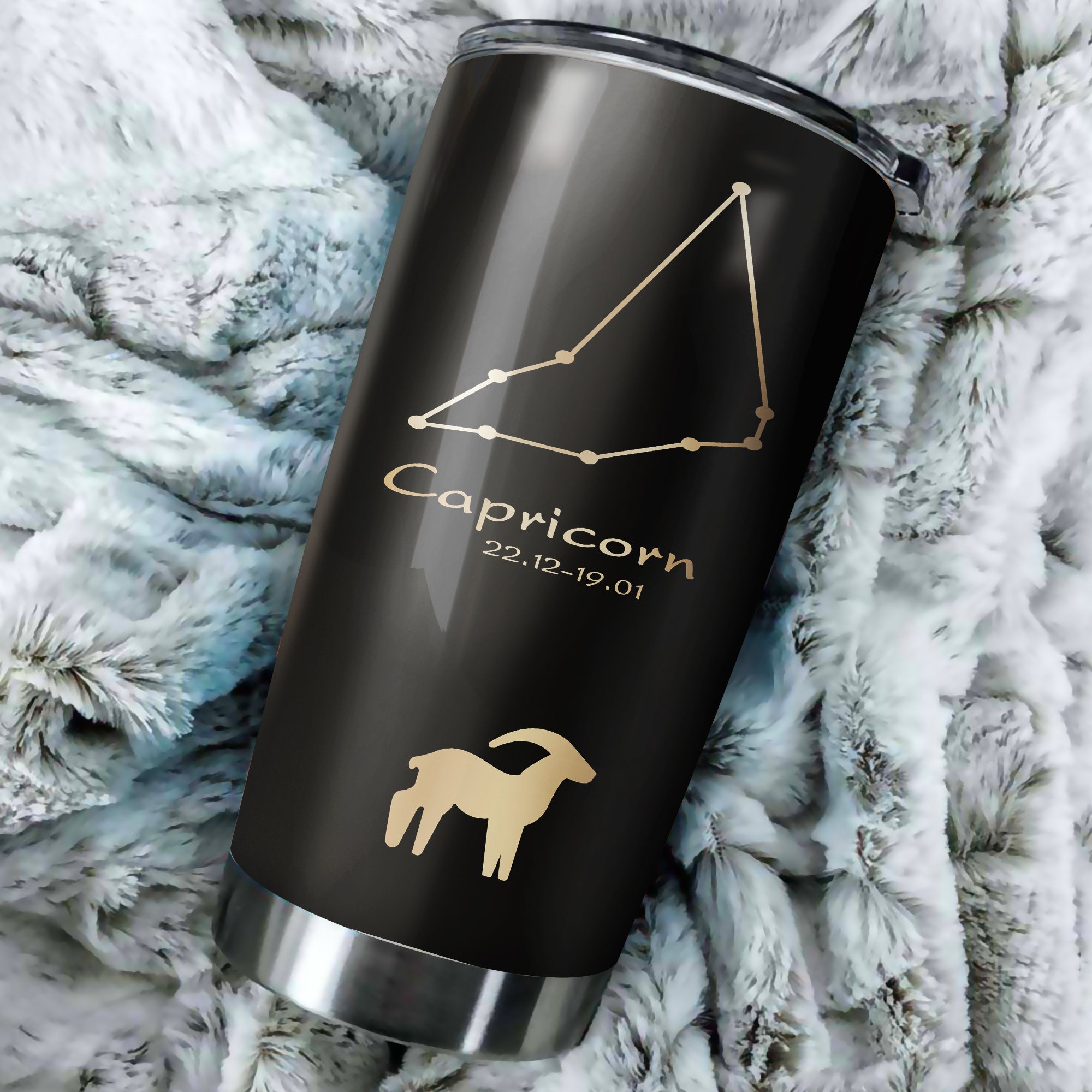 Capricorn Tumbler Perfect Birthday Best Gift Stainless Traveling Mugs 2021