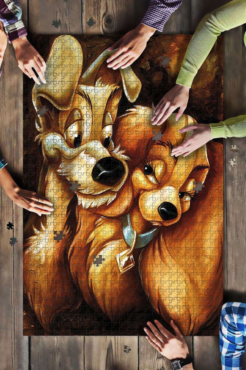 Cartoon Dog Jigsaw Puzzle