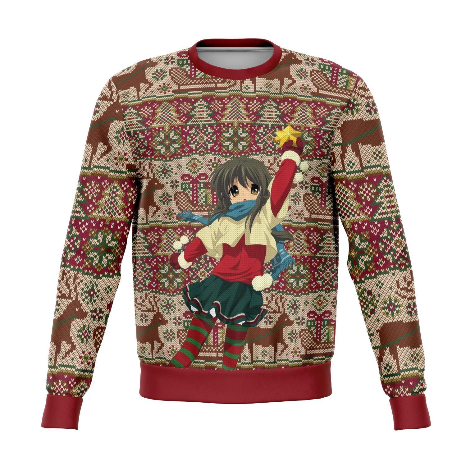 Clannad Premium Ugly Christmas Sweater Amazing Gift Idea Thanksgiving Gift