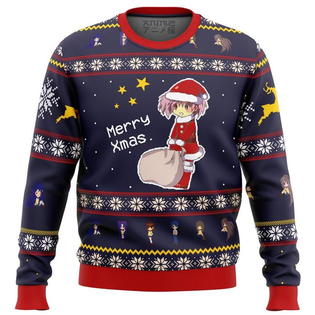 Clannad Merry Xmas Premium Ugly Christmas Sweater Amazing Gift Idea Thanksgiving Gift