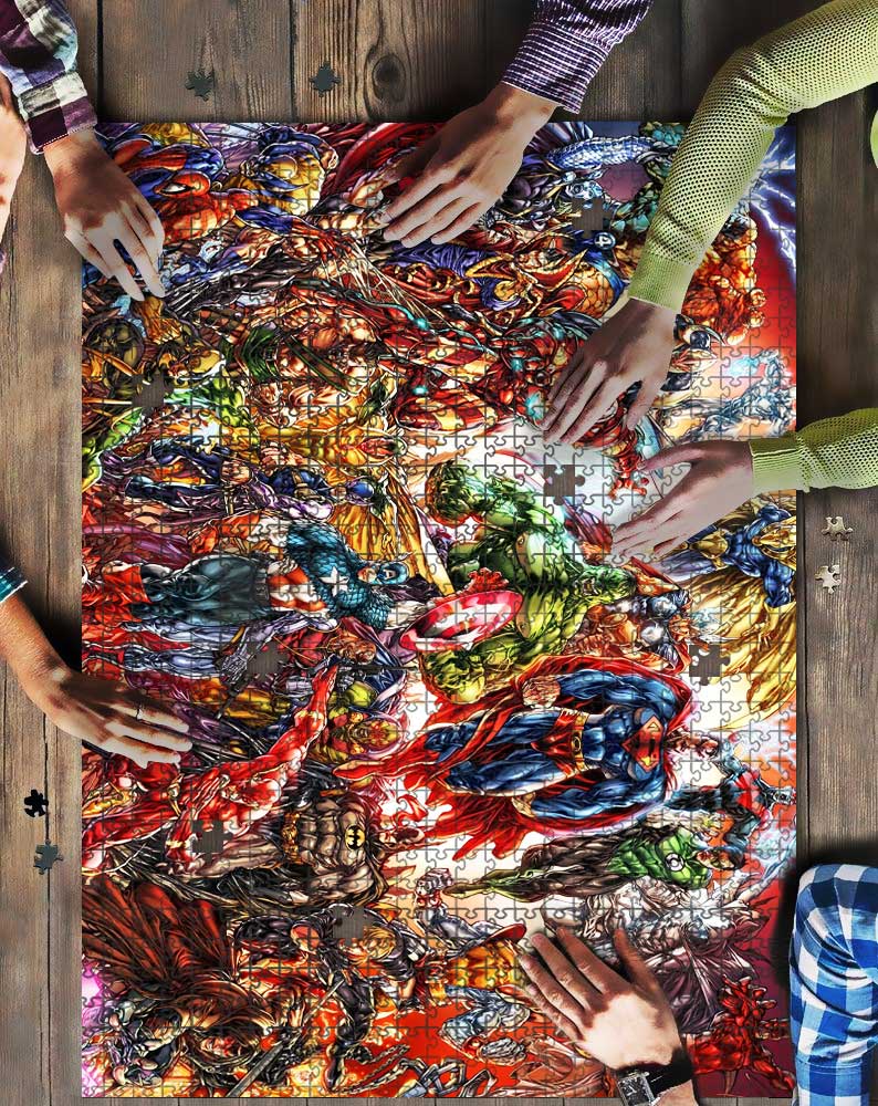 Comic Mock Jigsaw Puzzle