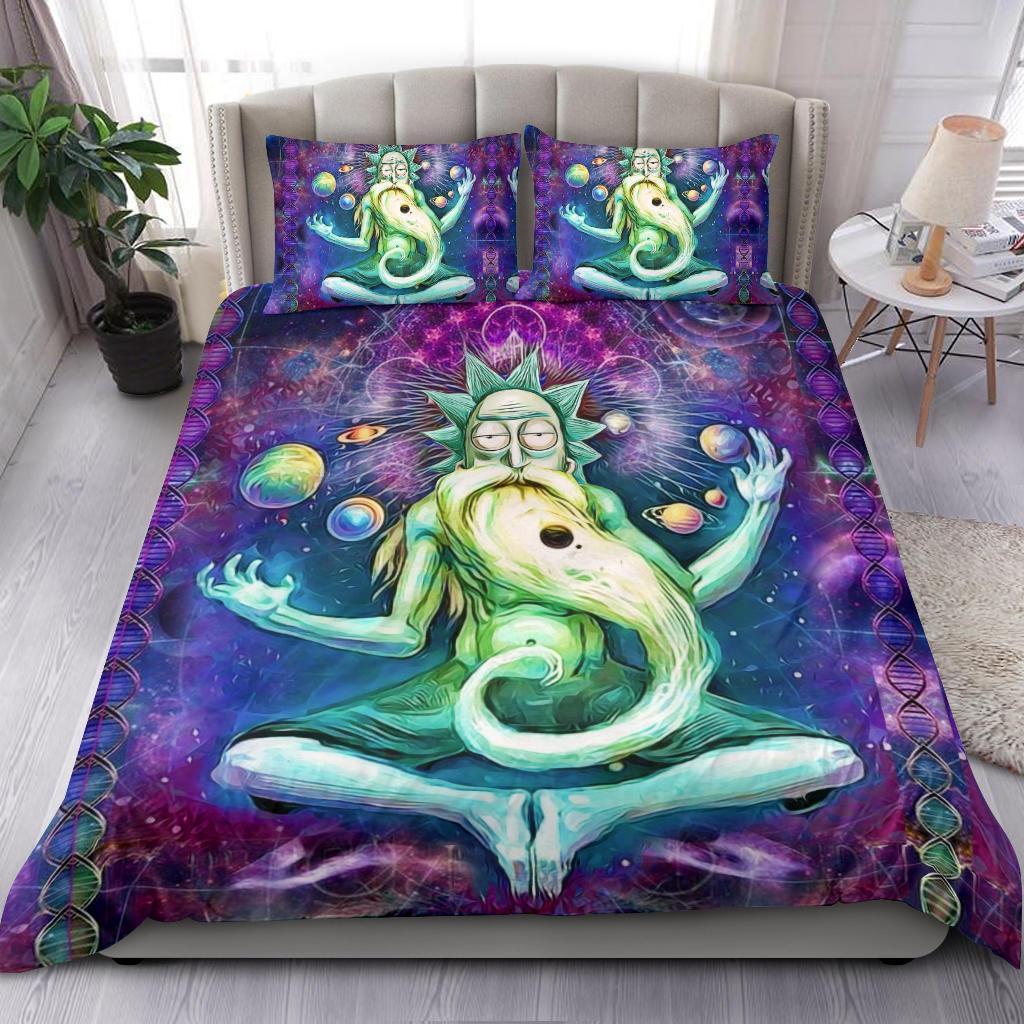Cosmic Rick Bedding SetDuvet Cover And Pillowcase Set