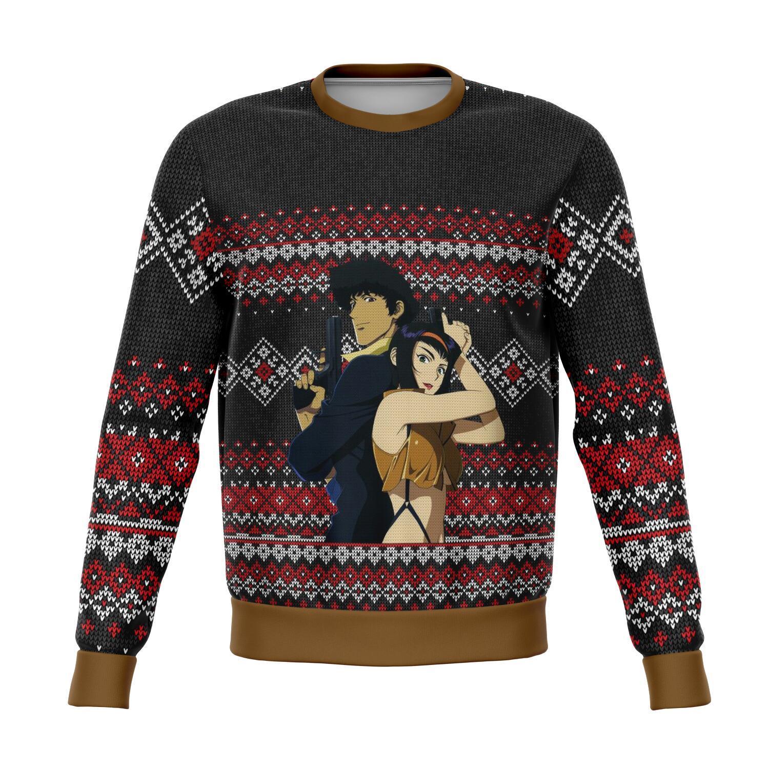 Cowboy Bebop Premium Ugly Christmas Sweater Amazing Gift Idea Thanksgiving Gift