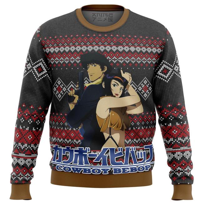 Cowboy Bebop Alt Premium Ugly Christmas Sweater Amazing Gift Idea Thanksgiving Gift