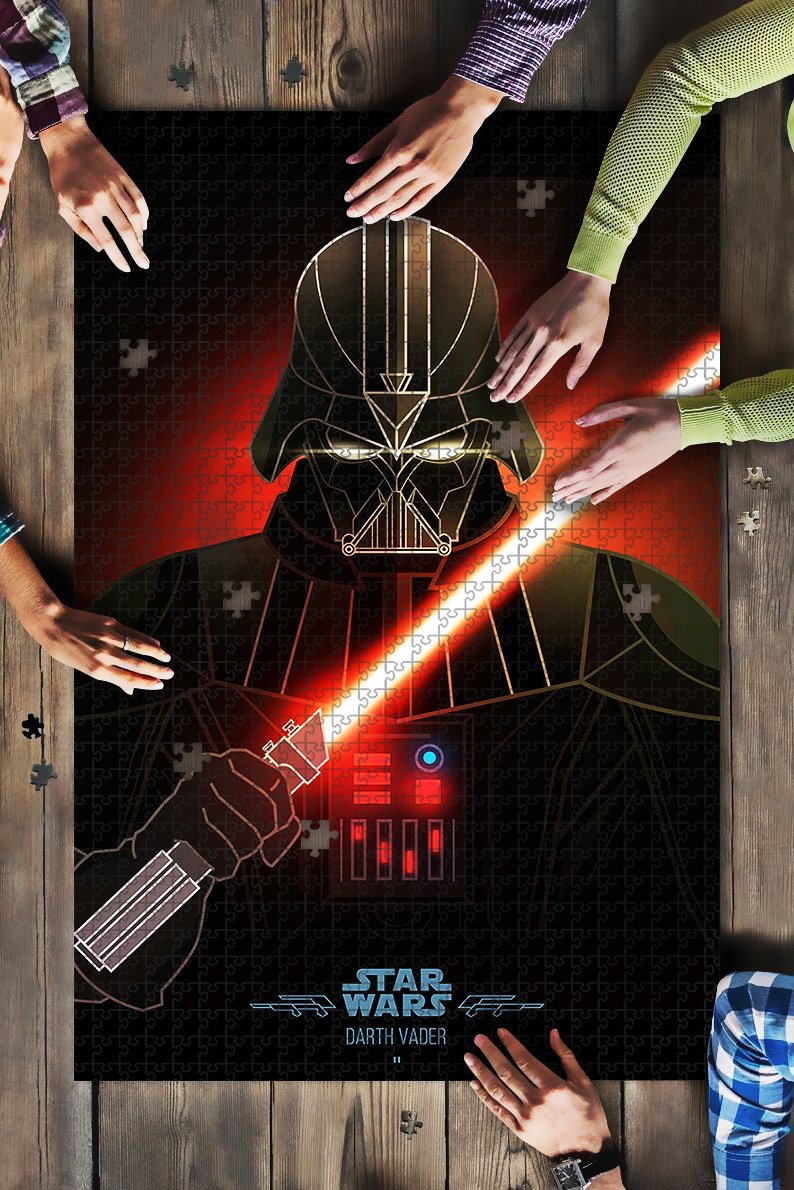 Darth-Vader-Starwars-Jigsaw Puzzle Kids Toys