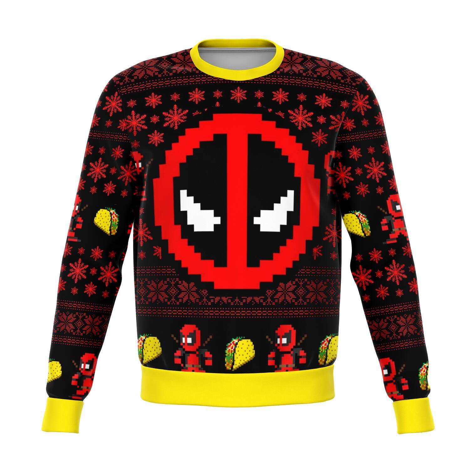 Deadpool Premium Ugly Christmas Sweater Amazing Gift Idea Thanksgiving Gift