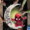 Deadpool Love To The Moon Mock Jigsaw Puzzle Kid Toys