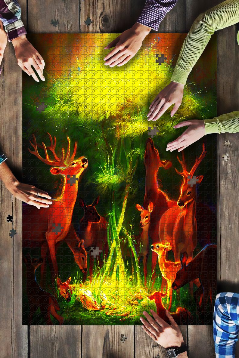 Deer-Jigsaw Puzzle Kids Toys