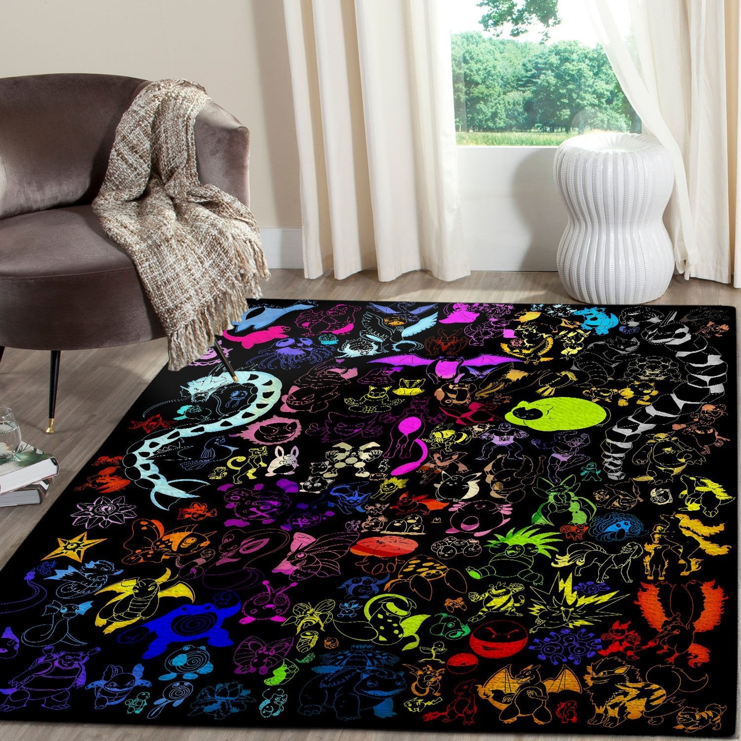 The Og 151 Pokemon Area Rug Home Decor Bedroom Living Room Decor