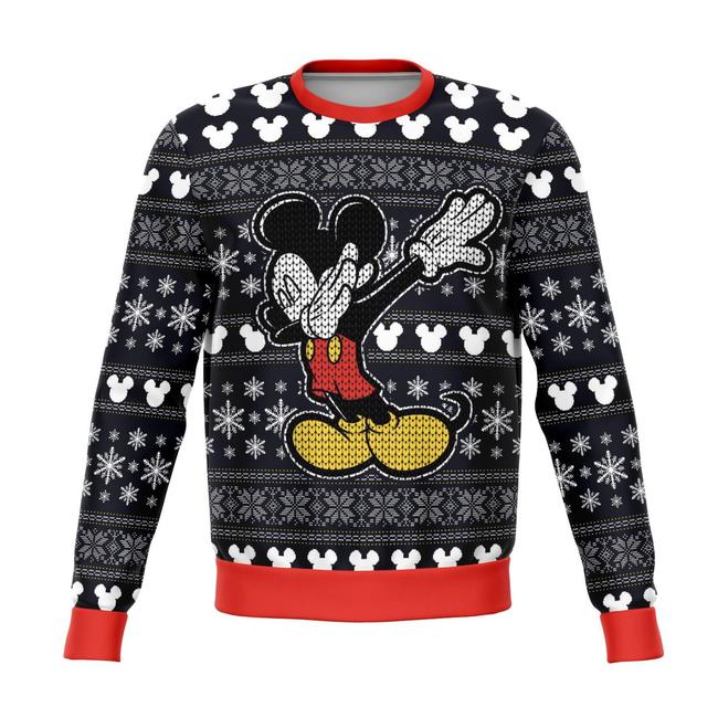 Mice Dabbing Premium Ugly Christmas Sweater Amazing Gift Idea Thanksgiving Gift