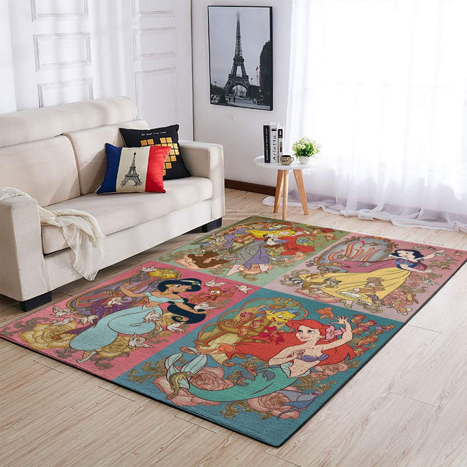 Princesses Area Rug Home Decor Bedroom Living Room Decor