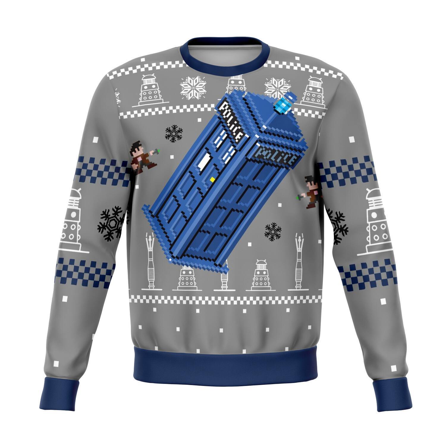 Doctor Who Premium Ugly Christmas Sweater Amazing Gift Idea Thanksgiving Gift