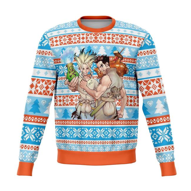 Dr. Stone Premium Ugly Christmas Sweater Amazing Gift Idea Thanksgiving Gift