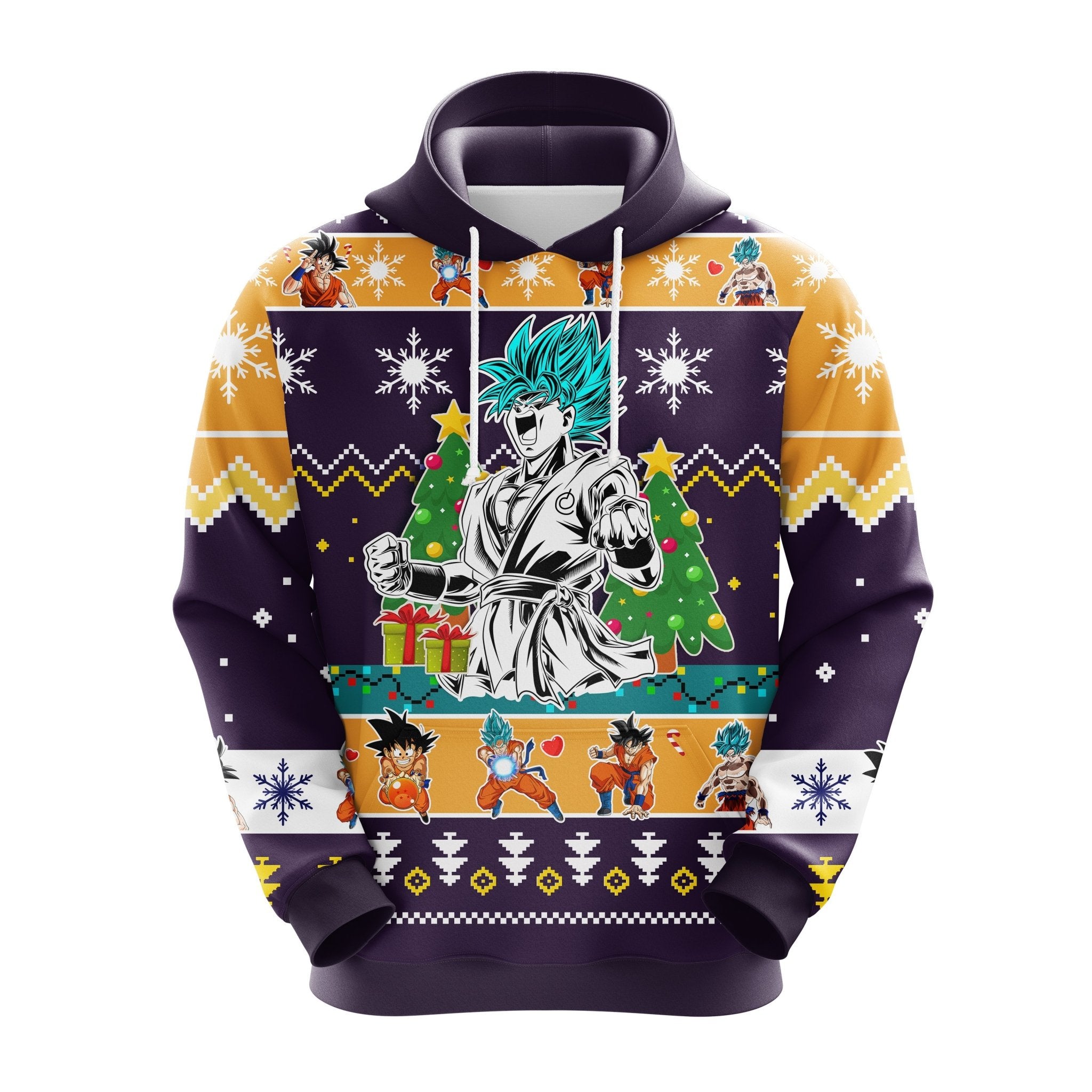 Dragon Ball Z Goku Christmas Cute Noel Mc Ugly Hoodie Amazing Gift Idea Thanksgiving Gift