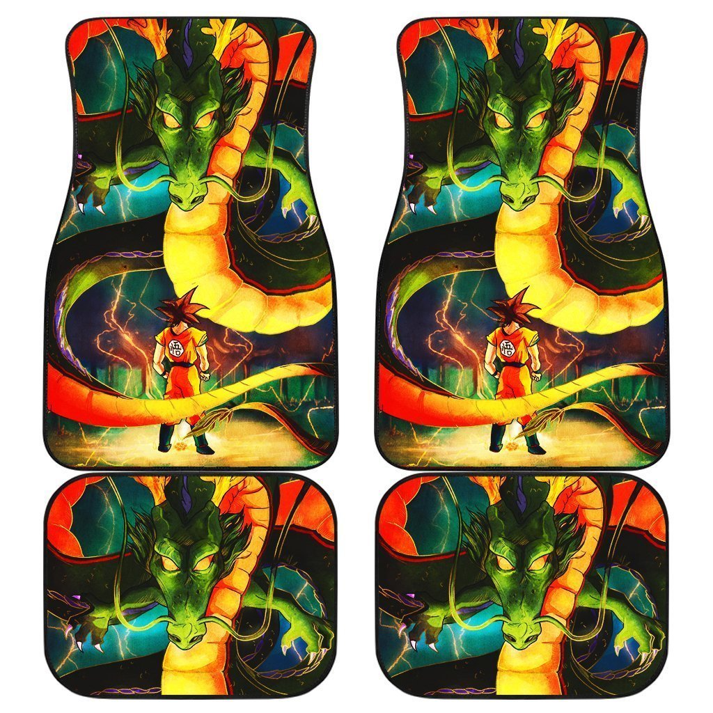 Dragon Ball Z Goku Saiya Car Floor Mats