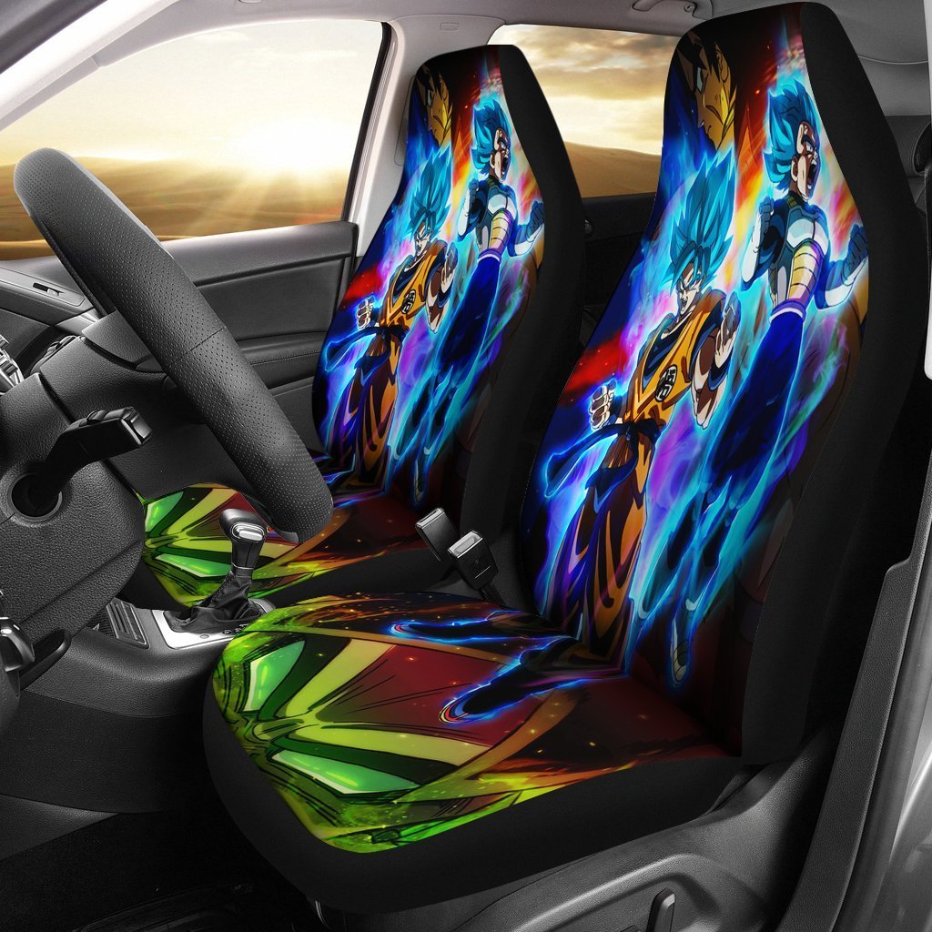 Dragon Ballsuper Broly The Legendary Saiyan Appears Car Seat Covers Amazing Best Gift Idea