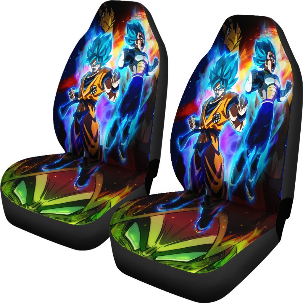 Dragon Ballsuper Broly The Legendary Saiyan Appears Car Seat Covers Amazing Best Gift Idea