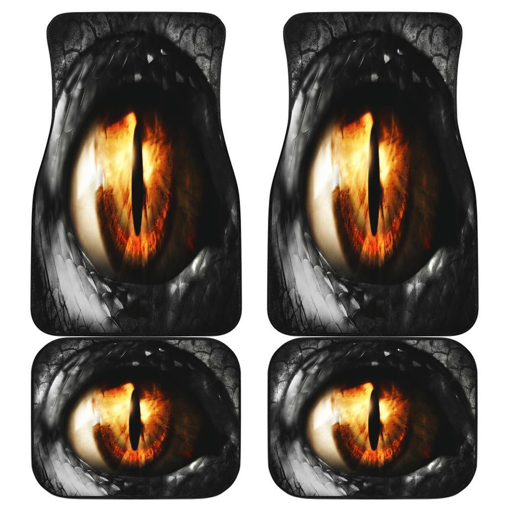 Dragon Eyes Angry Car Floor Mats