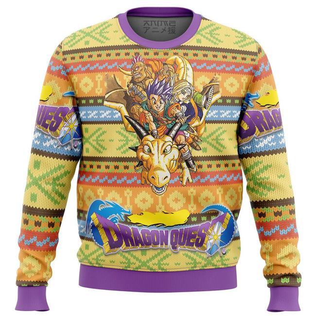 Dragon Quest Alt Premium Ugly Christmas Sweater Amazing Gift Idea Thanksgiving Gift