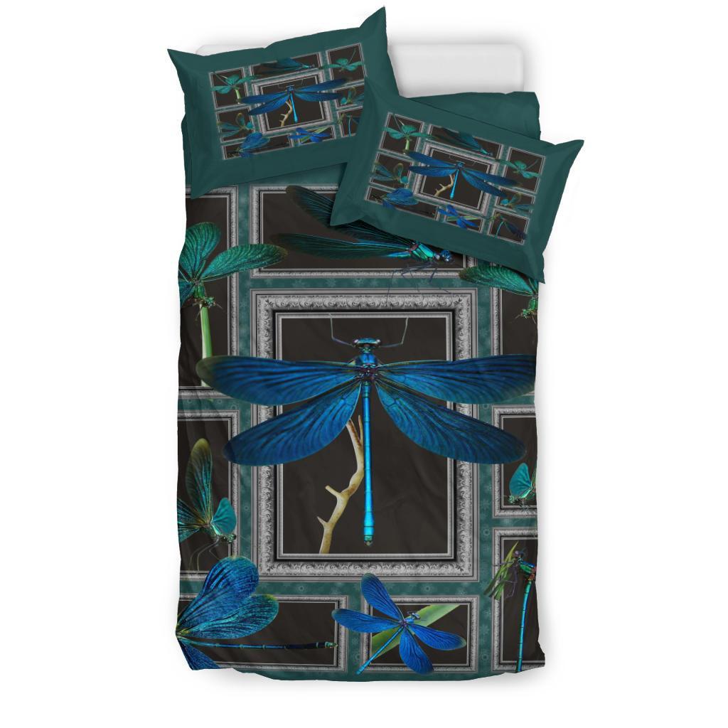 Dragonfly Bedding Set Duvet Cover And Pillowcase Set