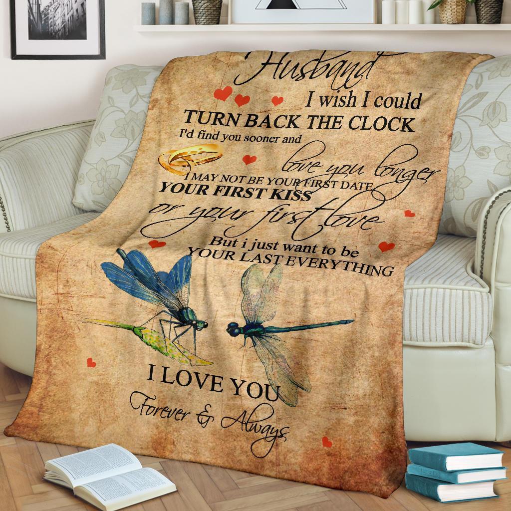 Dragonfly First Love Premium Blanket