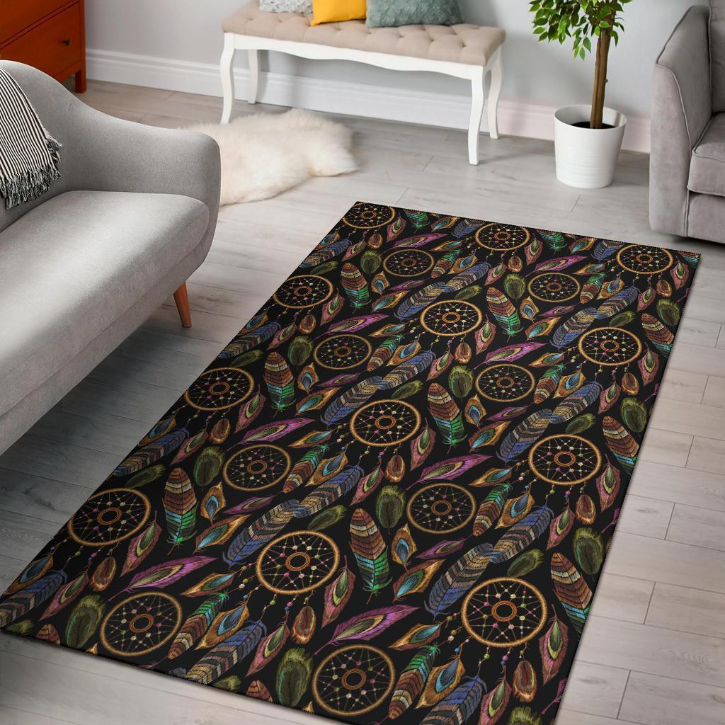 Dreamcatcher Boho Pattern Area Rug Carpet