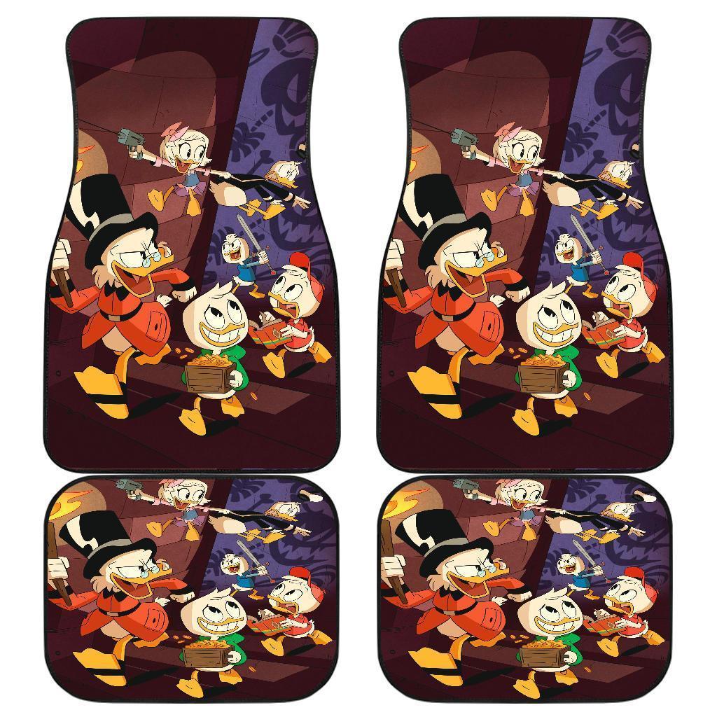 Ducktales Walt Cartoon Car Floor Mats