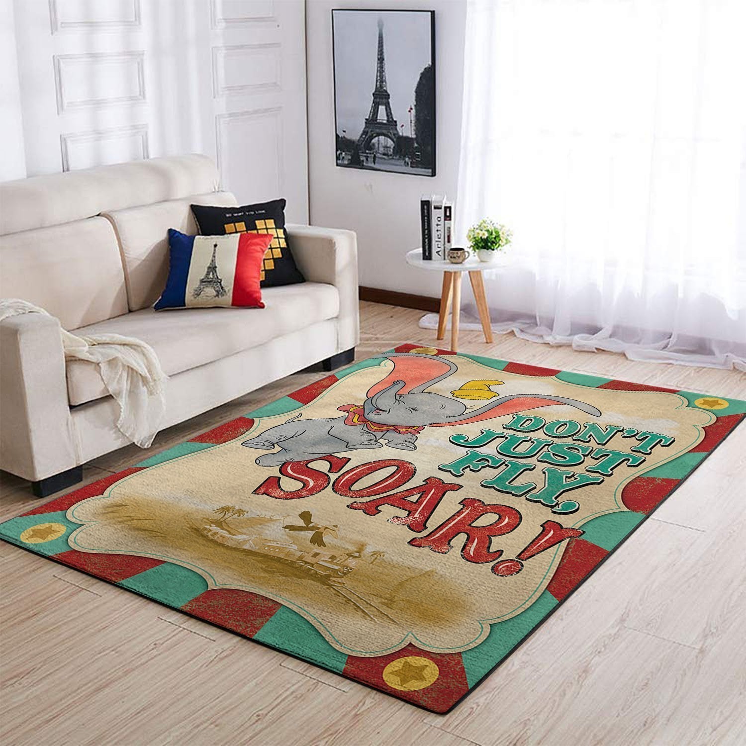 Dumbo Area Rug Home Decor Bedroom Living Room Decor