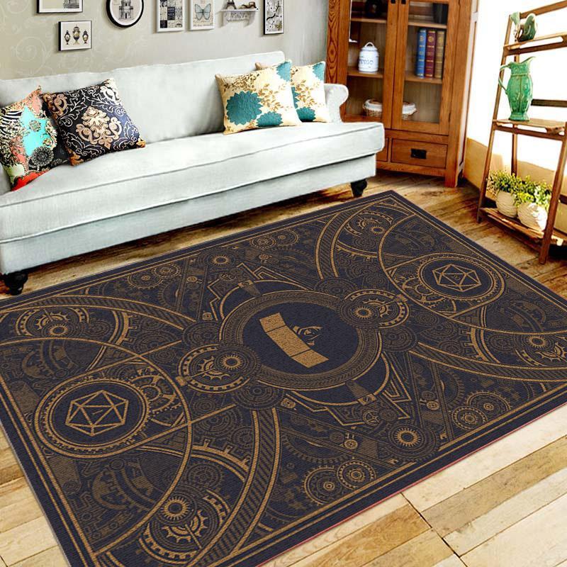 Dungeons & Dragons 4 Area Rug Home Decor Bedroom Living Room Decor