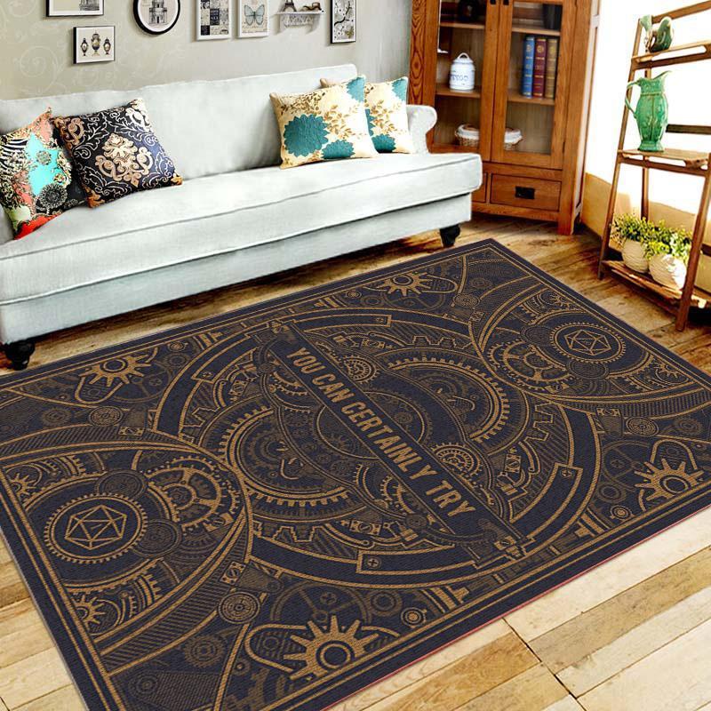 Dungeons & Dragons 5 Area Rug Home Decor Bedroom Living Room Decor