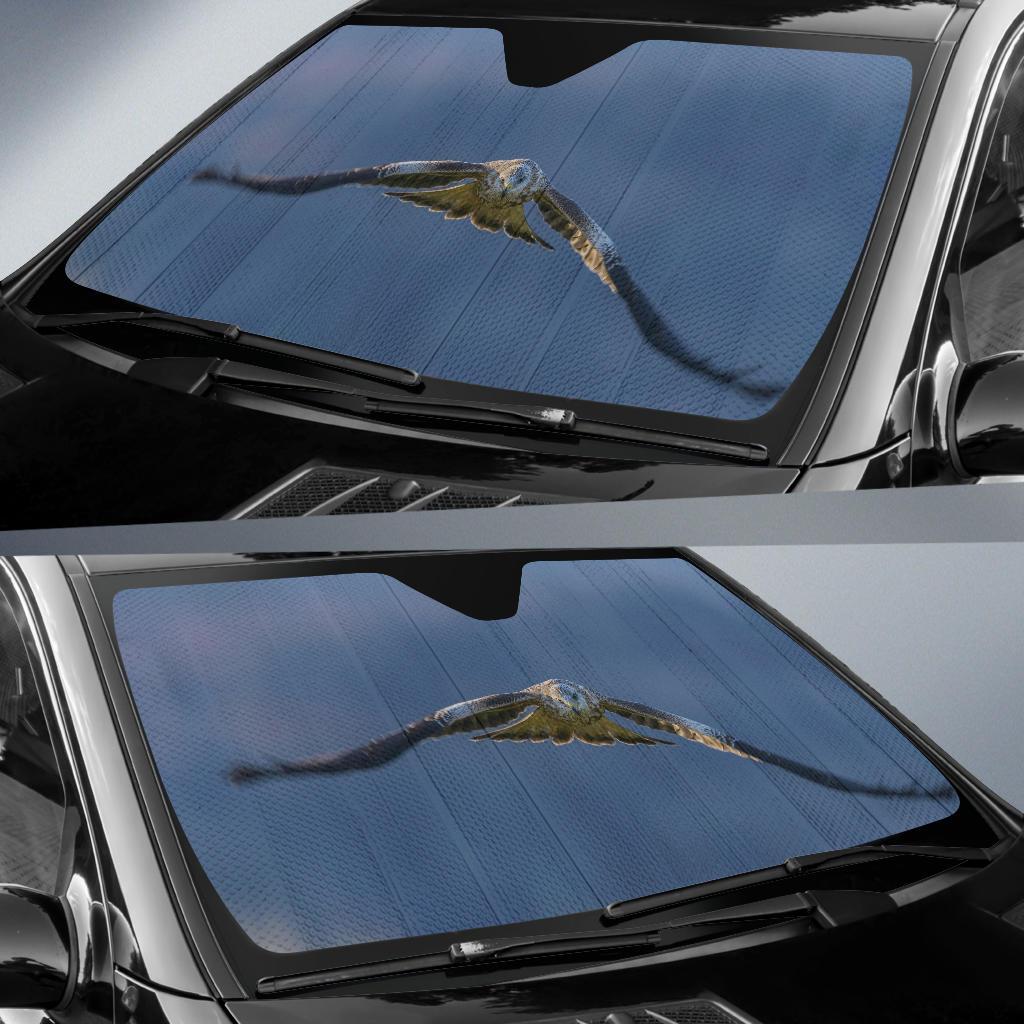 Eagle Flying 5K Car Sun Shade Gift Ideas 2022