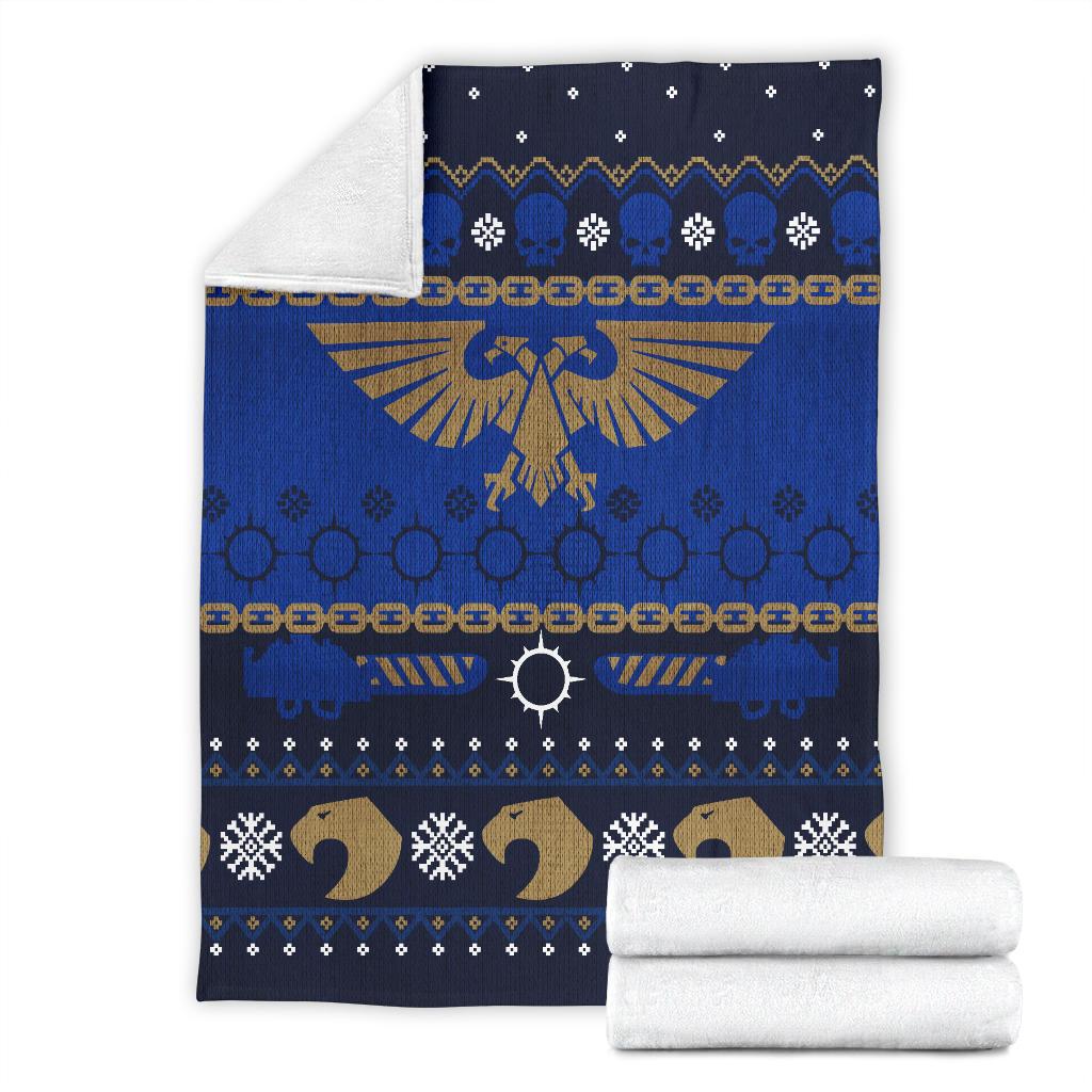Eagle Sign Art Ugly Christmas Custom Blanket Home Decor