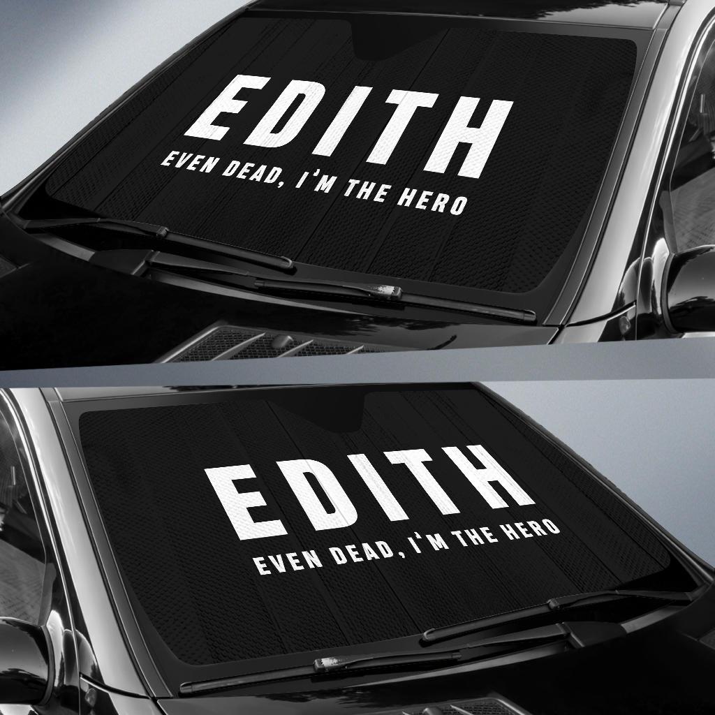 Edith Even Death I'M A Hero Car Sun Shades Amazing Best Gift Ideas 2022