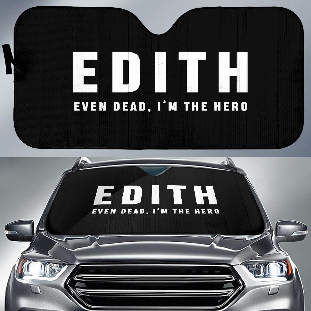 Edith Even Death I'M A Hero Car Sun Shades Amazing Best Gift Ideas 2022