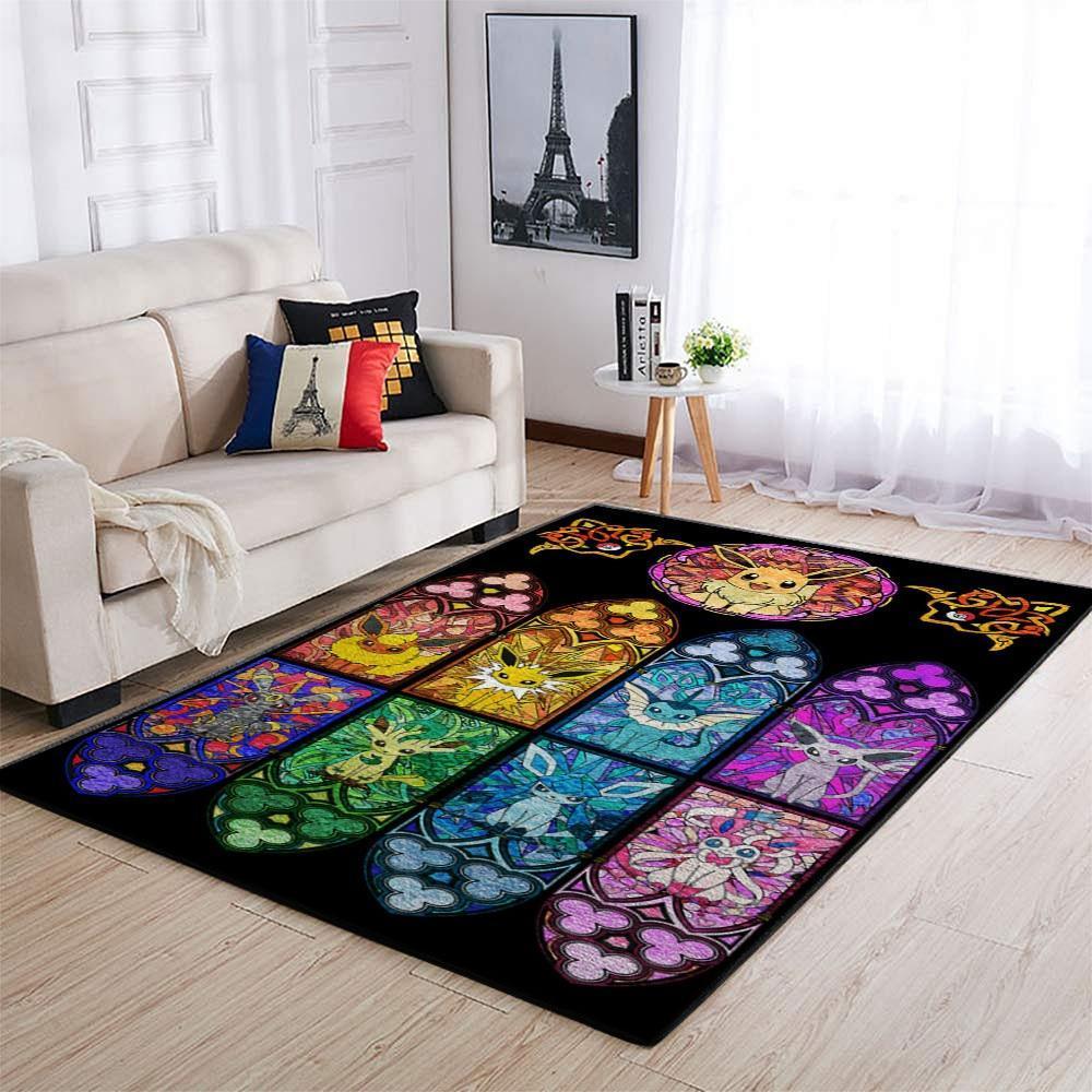 Eeveelutions Area Rug Home Decor Bedroom Living Room Decor