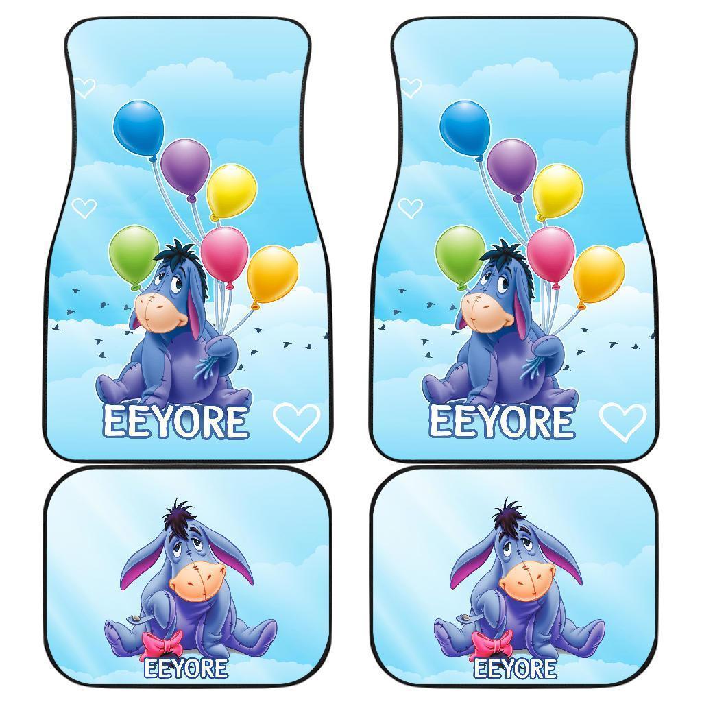 Eeyore Donkey Balloons Car Floor Mats