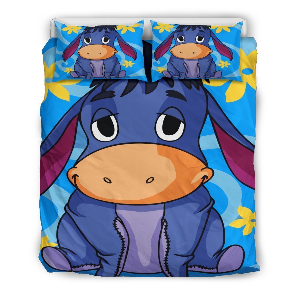 Eeyore Winnie The Pooh Bedding Set 3Duvet Cover And Pillowcase Set