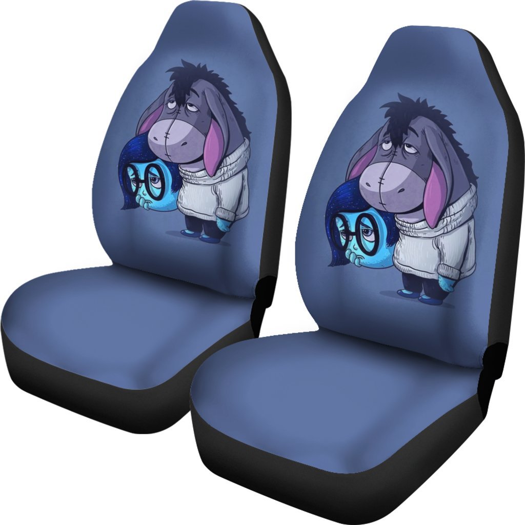 Eeyore X Sadness Car Seat Covers