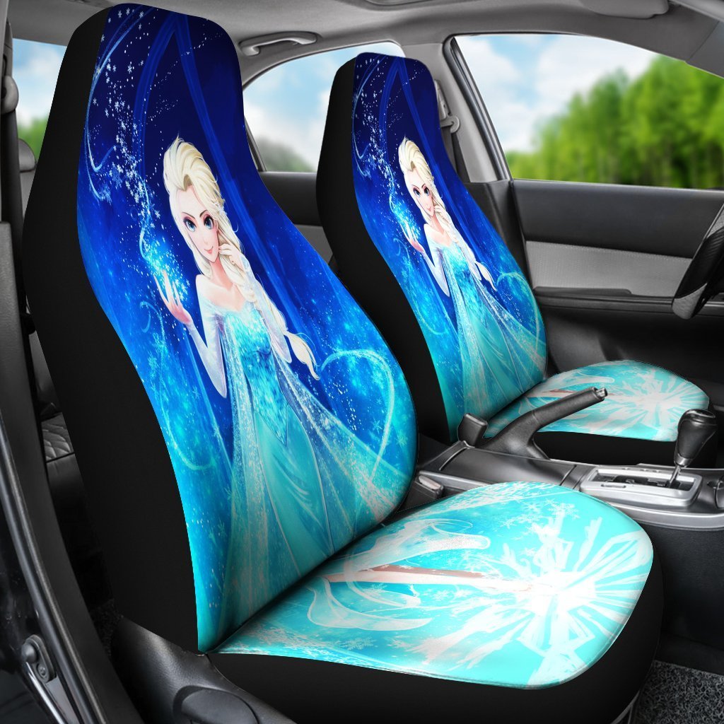 Elsa Frozen 2022 Car Seat Covers Amazing Best Gift Idea