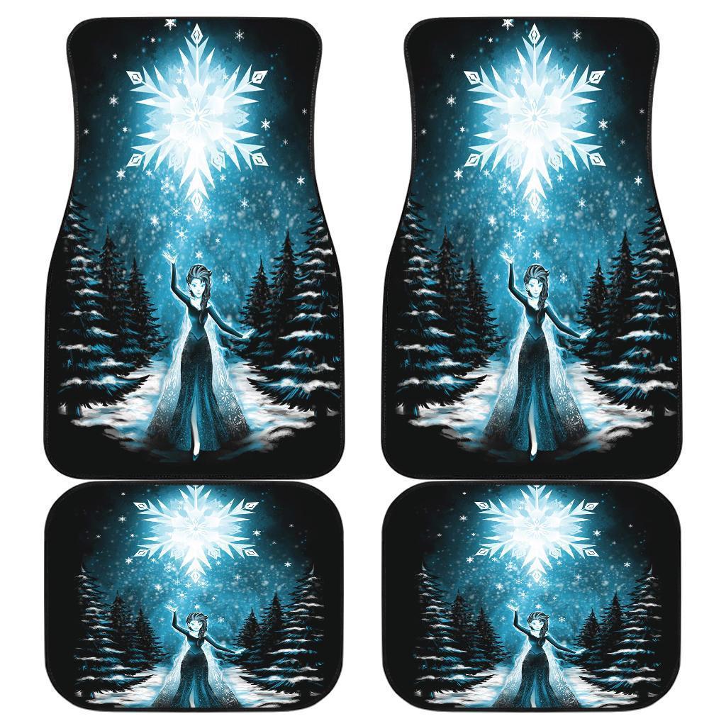 Elsa Frozen Walt Car Floor Mats