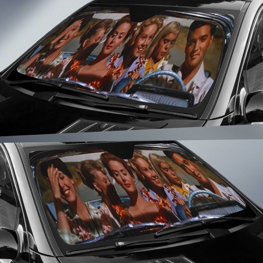 Elvis Presley Blue Hawaii Auto Sun Shade Amazing Best Gift Ideas 2022