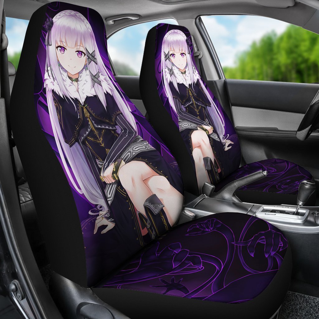 Emily Re Zero Car Seat Covers Amazing Best Gift Idea