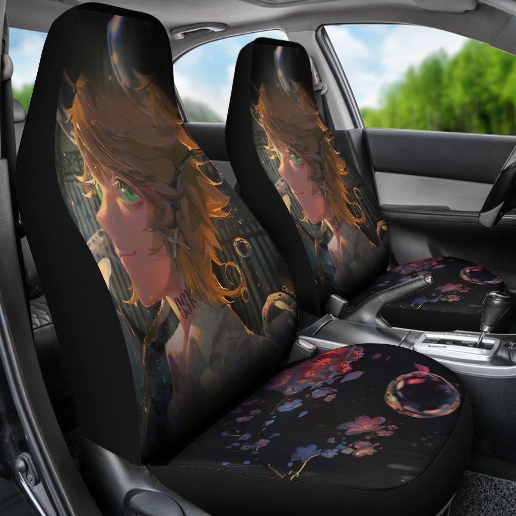 Emma Art The Promised Neverland Best Anime 2022 Seat Covers