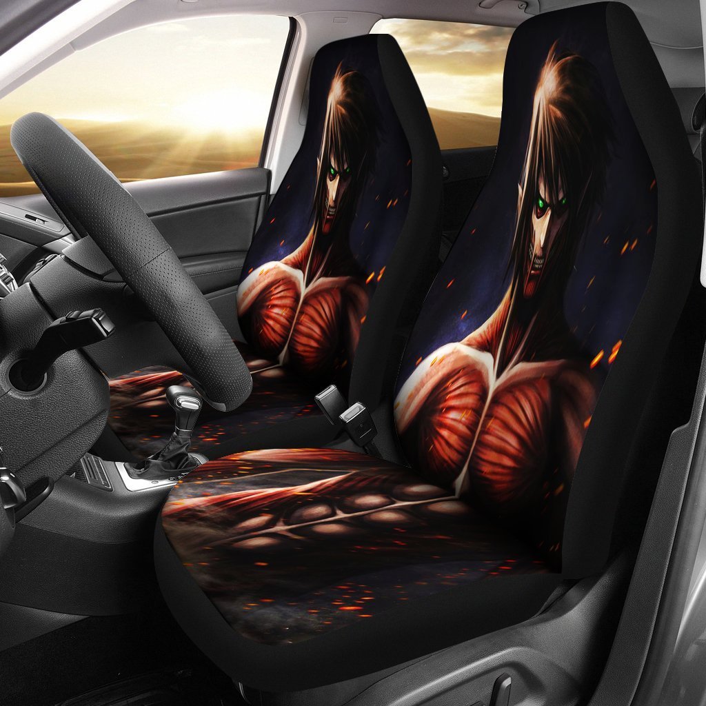 Eren Attack On Titans Seat Covers