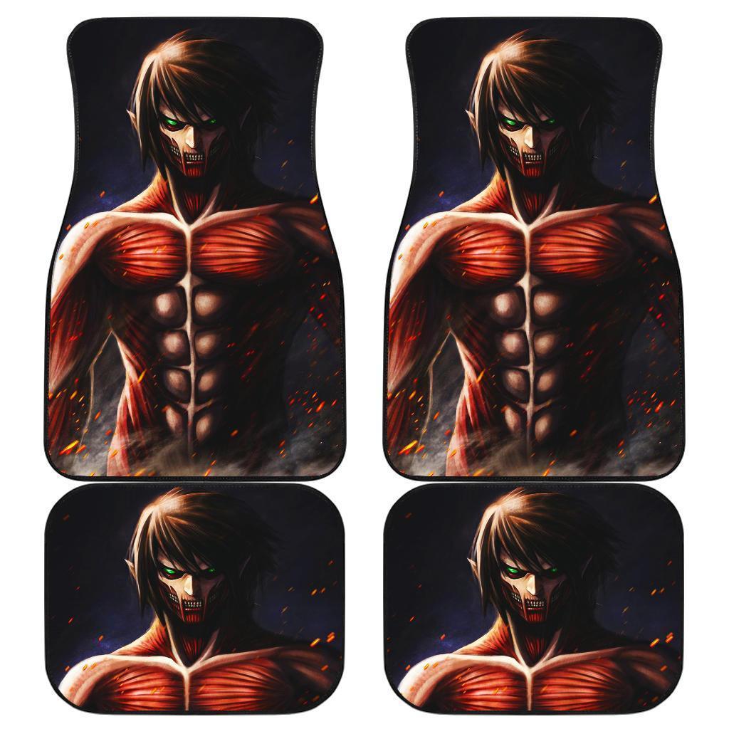 Eren Titan Attack On Titans Car Floor Mats