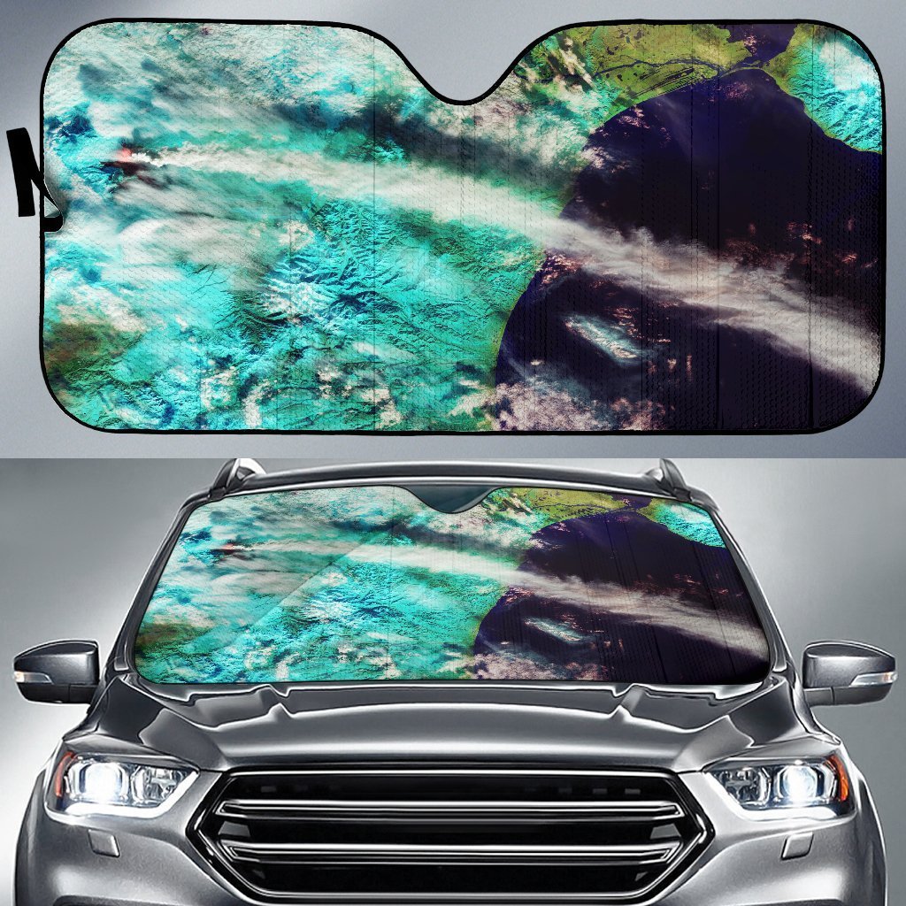 Eruption Clouds Volcano Ocean Sun Shade Gift Ideas 2021