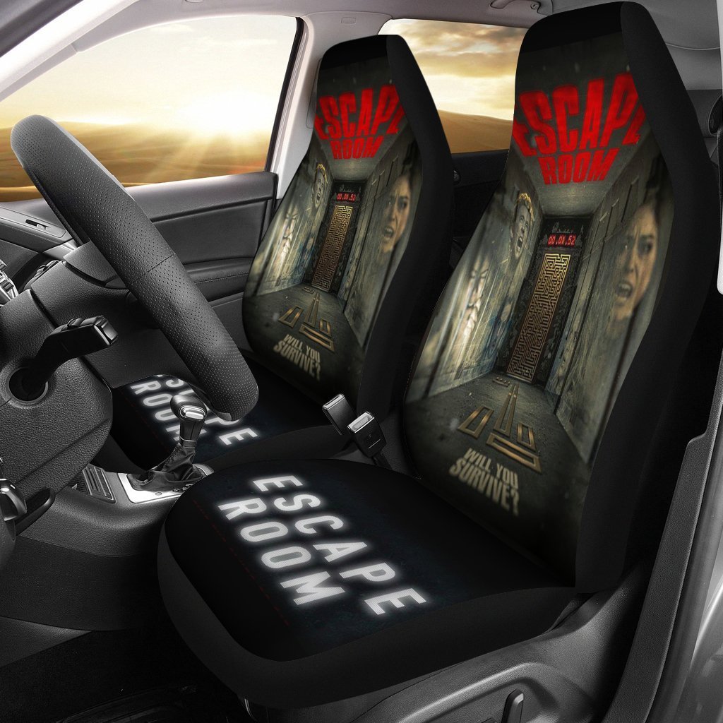 Escape Room Poster 2 2022 Seat Covers