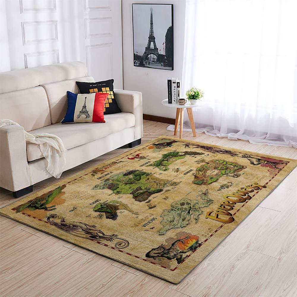 Ever Quest Area Rug Home Decor Bedroom Living Room Decor