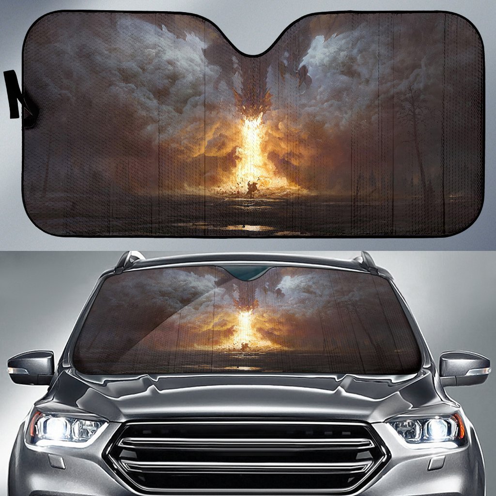 Evil Dragon Attack Cool Sun Shade Gift Ideas 2022